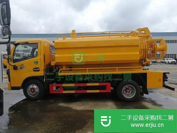 湖北出售二手東風(fēng)小多利卡6方清洗吸污車