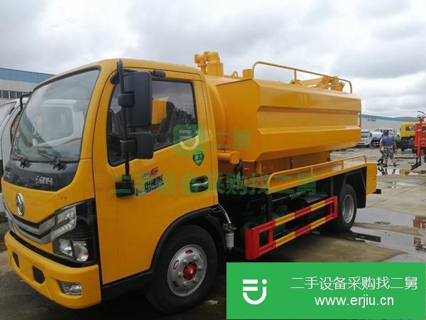 湖北出售二手東風(fēng)小多利卡6方清洗吸污車