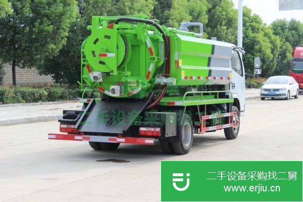安徽出售二手東風牌5方清洗吸污車