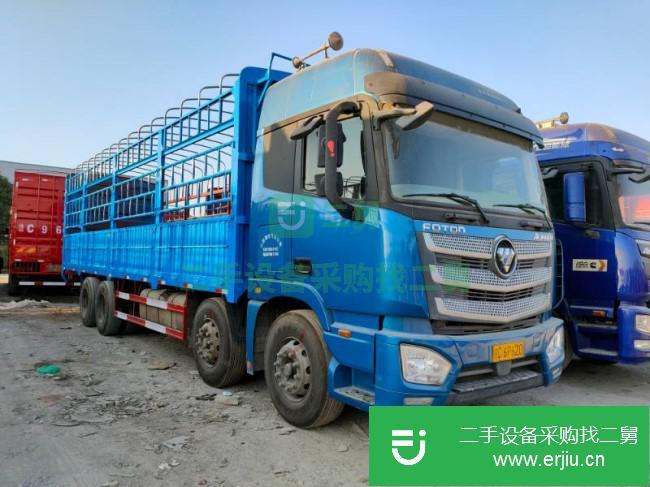 江西出售二手福田歐曼9.6米前四后八貨車(chē)