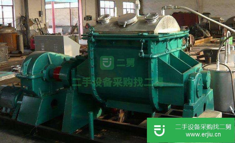 山東出售二手螺桿出料真空捏合機