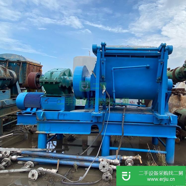 山東出售二手螺桿出料真空捏合機