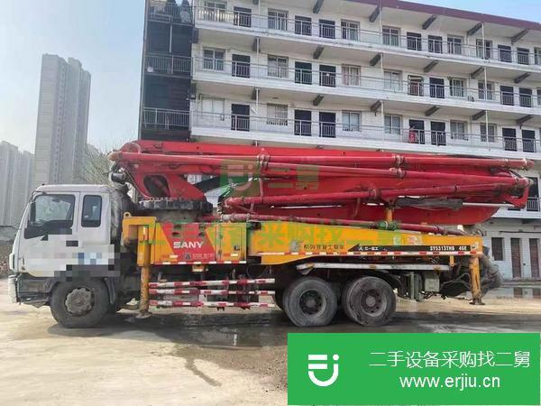 陜西出售二手五十鈴46米叉腿三橋五節臂泵車手續齊全隨時過戶提檔