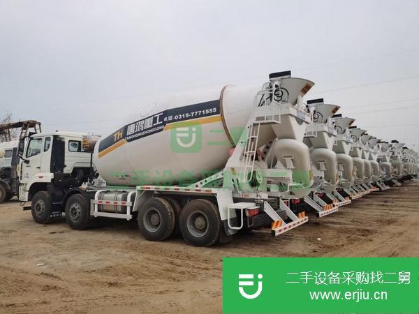 江蘇出售二手德龍輕量化14方混泥土攪拌車可分期