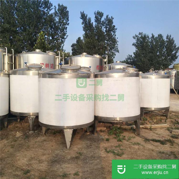 山東出售二手不銹鋼儲罐