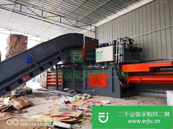 山西出售二手200噸廢紙打包機(jī)