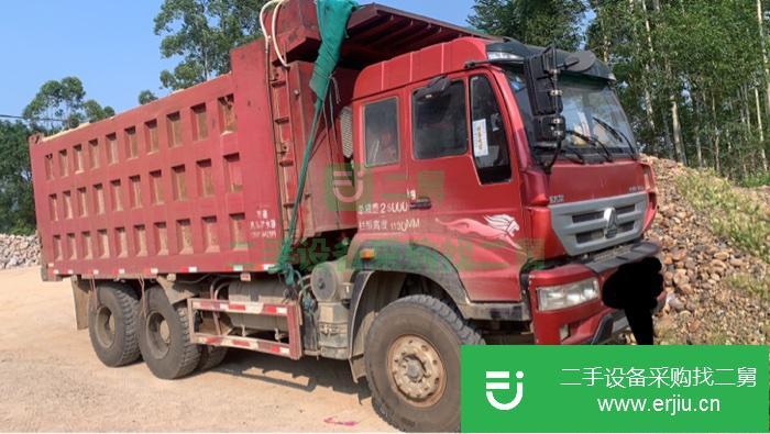 廣西出售二手重汽斯太爾340馬力國四自卸車