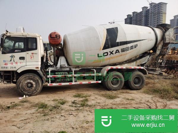 河南出售二手歐曼大14拉16方攪拌車