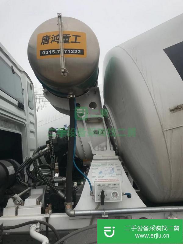 安徽出售二手重汽汕德卡輕量化大12拉14方國(guó)五排放攪拌車(chē)