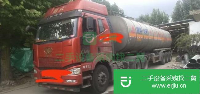 河南出售二手一汽解放J6P油罐車