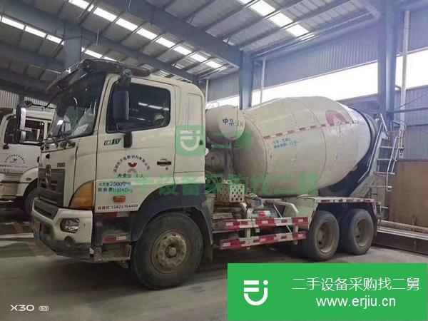 河南出售二手日野國三攪拌車