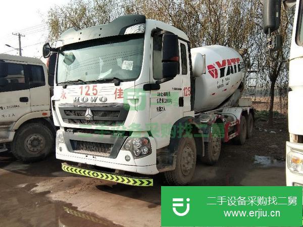 河北出售二手德龍20方混凝土攪拌車手續齊全支持分期付款