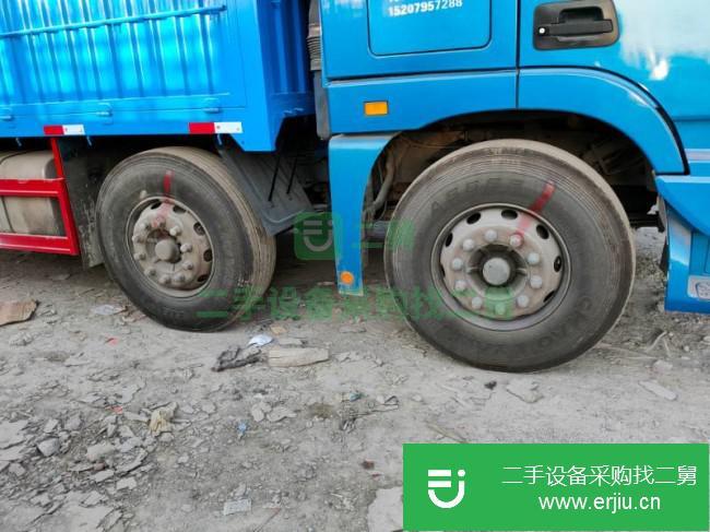江西出售二手福田歐曼9.6米前四后八貨車(chē)