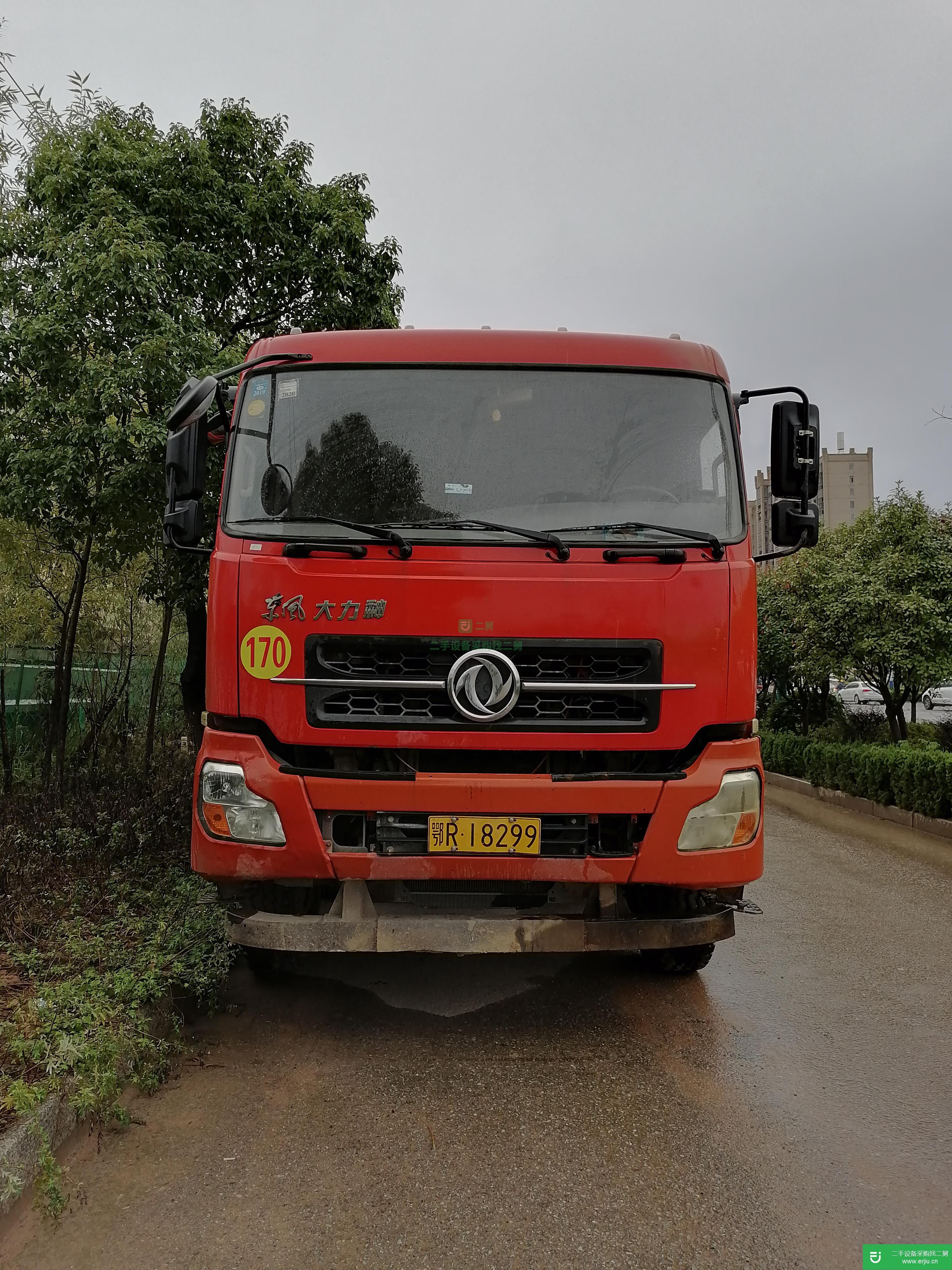湖北出售二手東風天龍385馬力自卸車