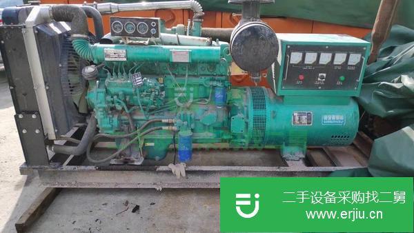 廣東出售二手濰柴100千瓦柴油發電機組