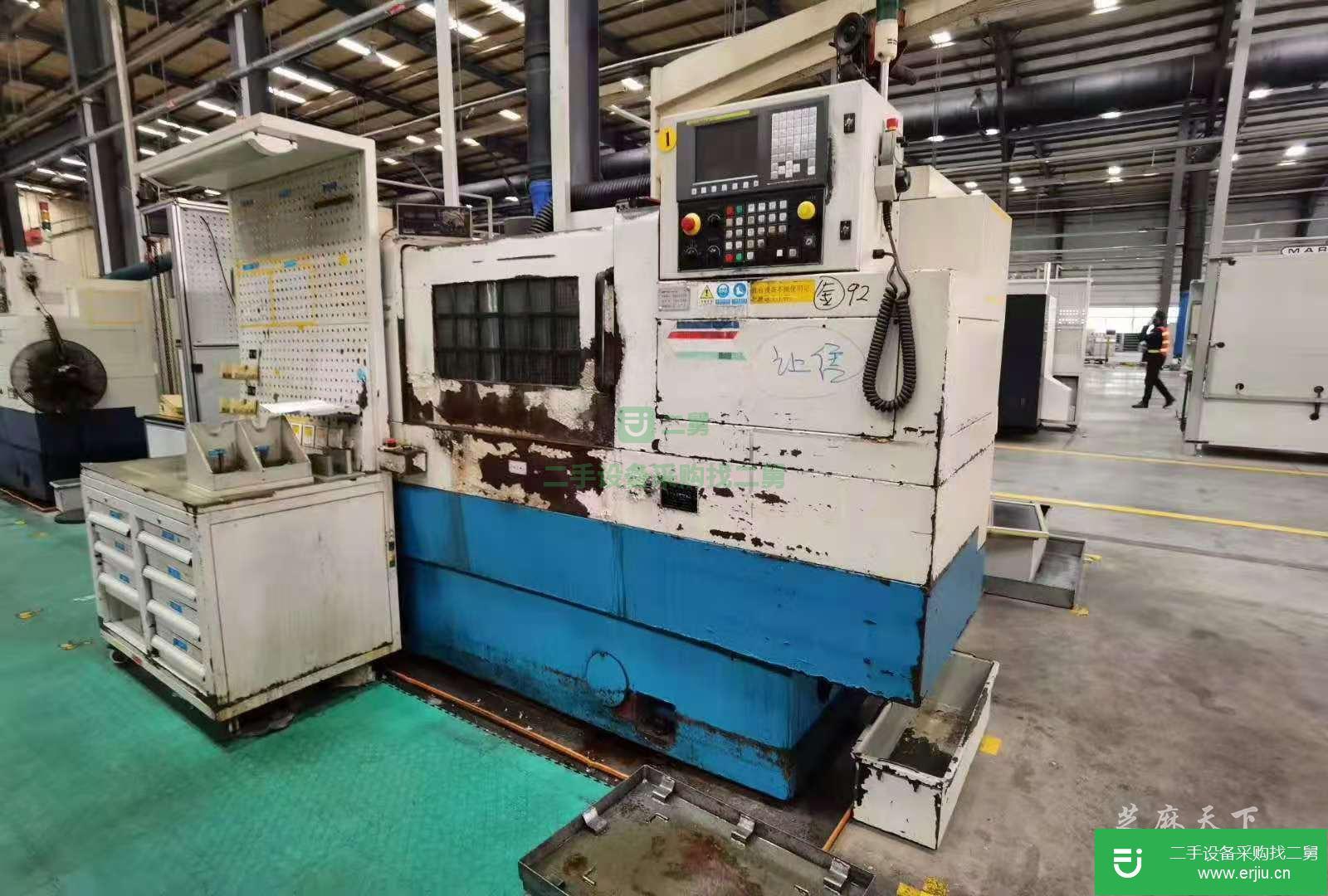 江蘇出售二手北京二機MKS1620數控端面外圓磨床