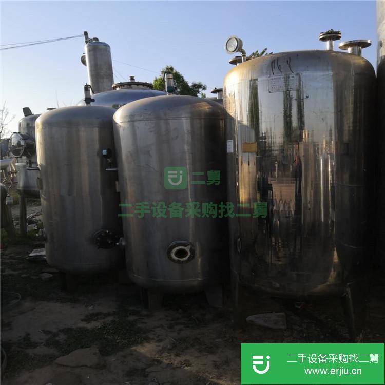 山東出售二手不銹鋼儲罐