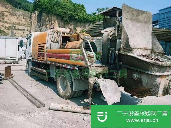 河北出售二手11年三一9018車載泵，手續(xù)齊全