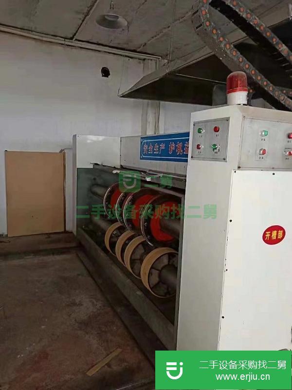 江西出售二手水墨印刷開槽機(jī)