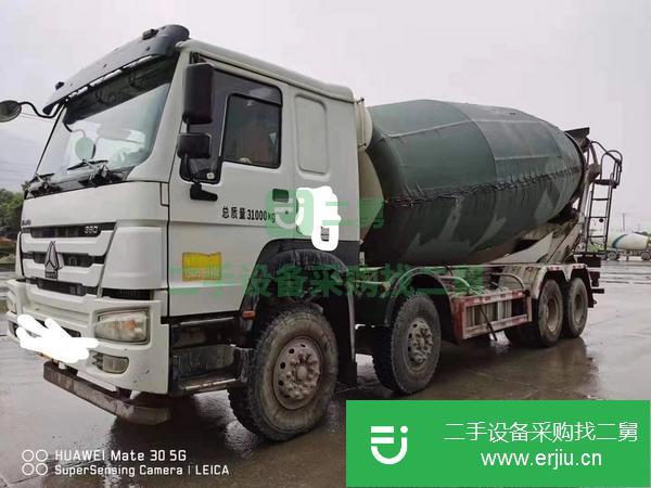 山東出售二手國五大20方豪沃攪拌車車況精品