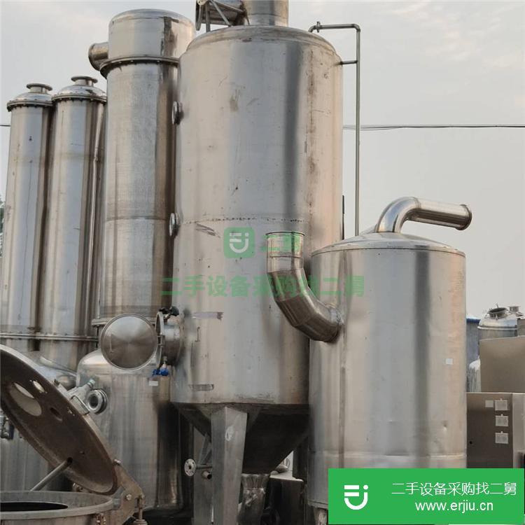 山東出售二手一噸單效濃縮蒸發器