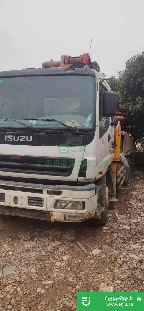 湖南出售二手三一37米泵車手續齊全