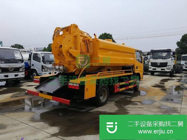 湖北出售二手東風(fēng)小多利卡6方清洗吸污車