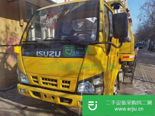 黑龍江出售二手12年五十鈴600P清障車