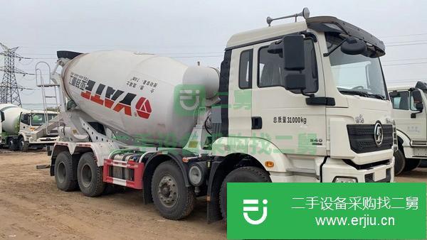 浙江出售二手國五豪沃輕量化12方混泥土攪拌車可按揭上戶