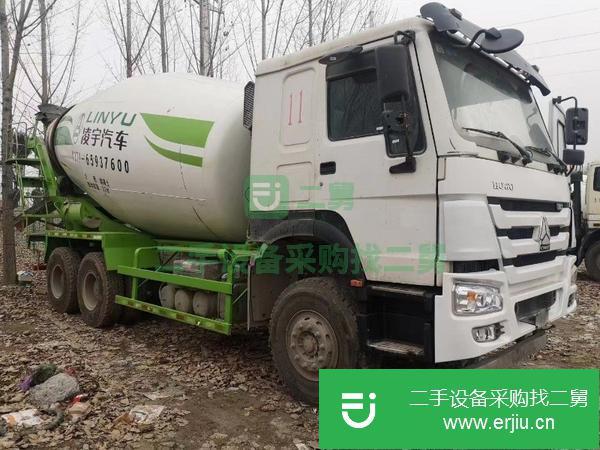 江蘇出售二手豪沃大14方攪拌車國五