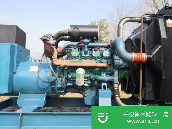 山東出售二手大宇360千瓦發電機組原漆原裝沒動過螺絲