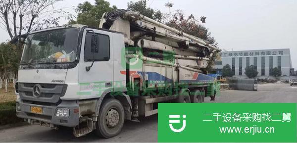 湖南出售二手中聯40米5節臂泵車手續齊全