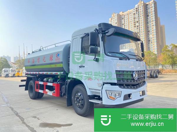 湖北出售二手東風(fēng)13方灑水車玉柴165馬力