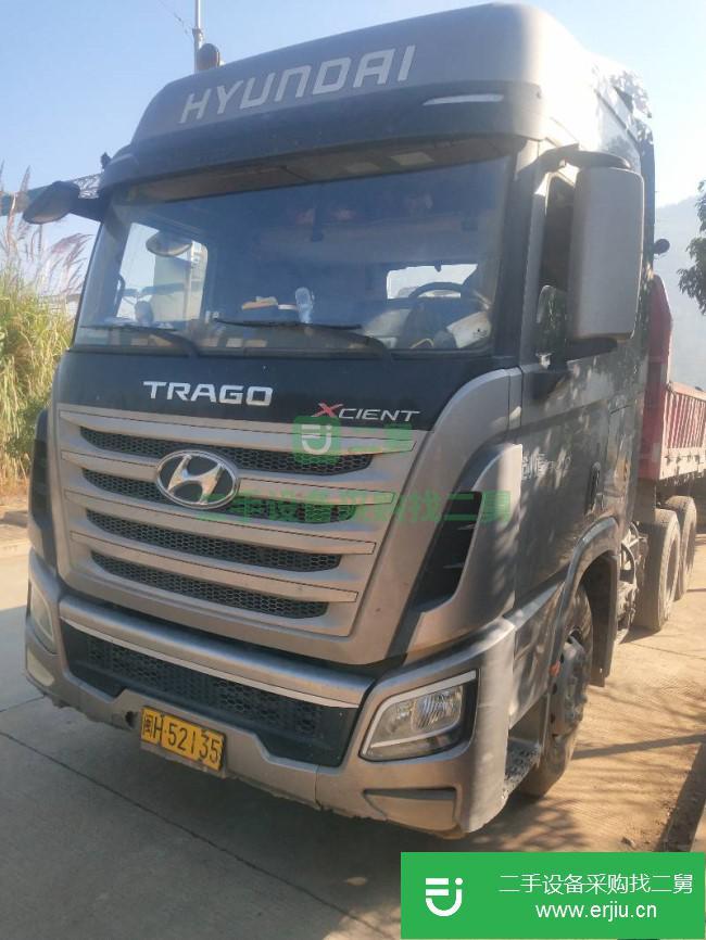 福建出售二手現(xiàn)代創(chuàng)虎牽引車
