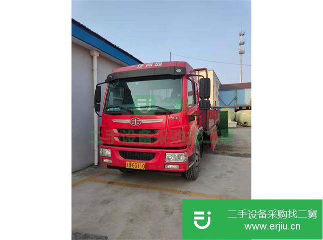 江蘇出售二手青島解放160馬力國四載貨車車況良好