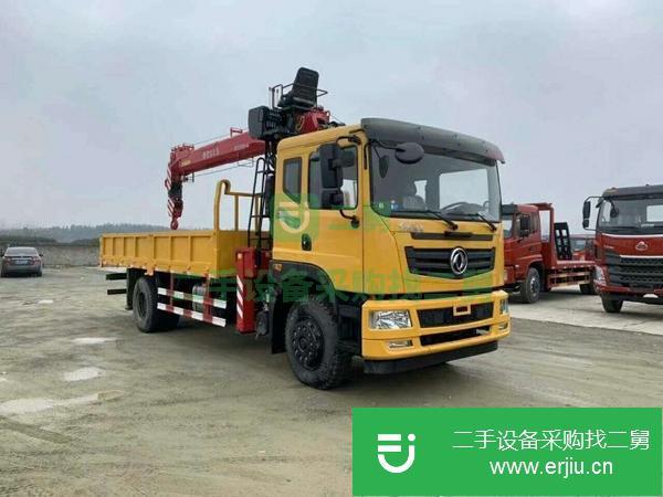 內蒙古出售二手后八輪隨車吊