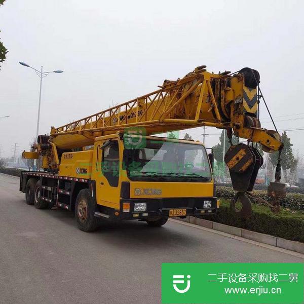 河南出售二手11年徐工25k汽車吊
