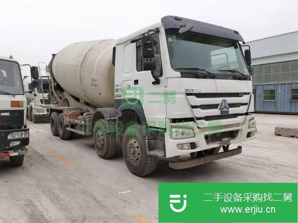 河北出售二手17年國五豪沃唐鴻攪拌車