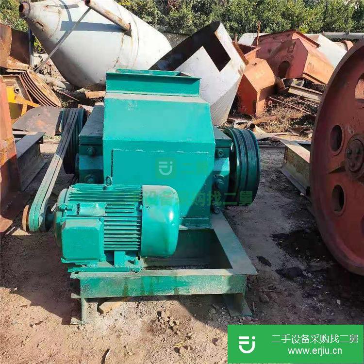 河南出售二手對輥破碎機