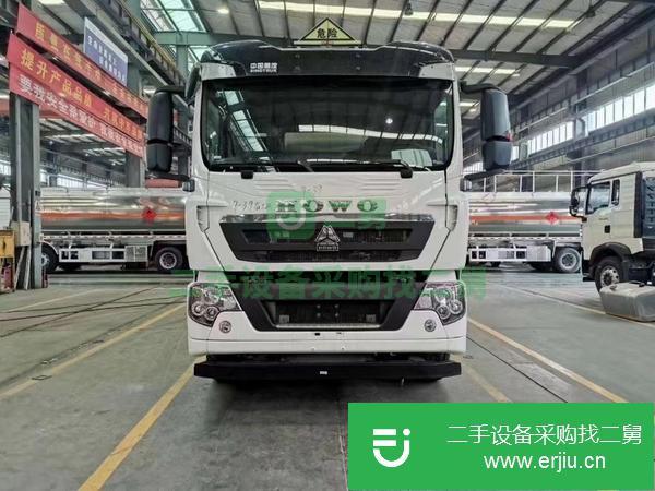 河北出售二手20噸不超載重汽汕德卡鋁合金油罐車