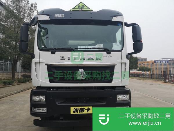 廣西出售二手汕德卡前四后八鋁合金油罐車(chē)