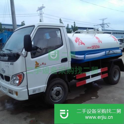 山東出售二手3方自吸自排真空吸糞車