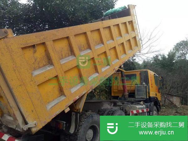 四川出售二手18年紅巖新金剛自卸車