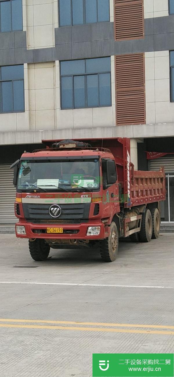 安徽出售二手14年歐曼6.2米后八輪自卸車