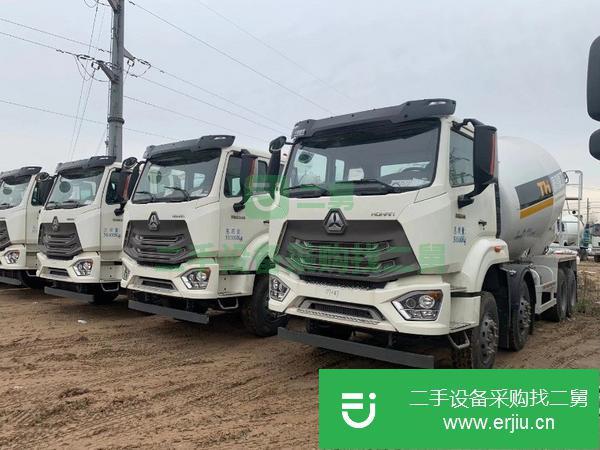 福建出售二手國五排放混凝土攪拌車德龍