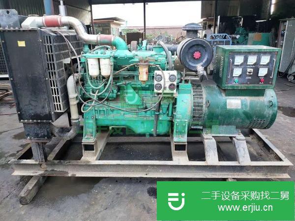 河北出售二手玉柴120千瓦柴油發電機組