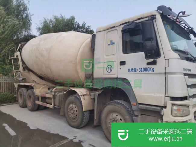 江蘇出售二手中國重汽豪沃T5G攪拌車