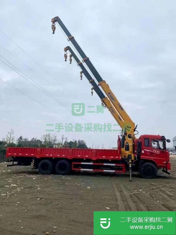 安徽出售二手徐工12噸后八輪隨車吊