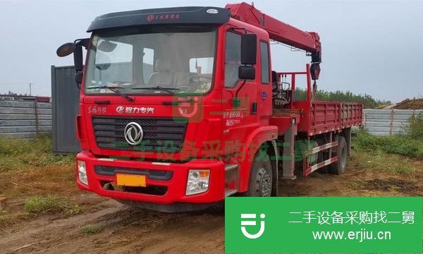河北出售二手19年單橋隨車吊8噸
