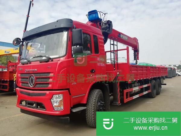 福建出售二手東風暢行D3L后八輪隨車吊